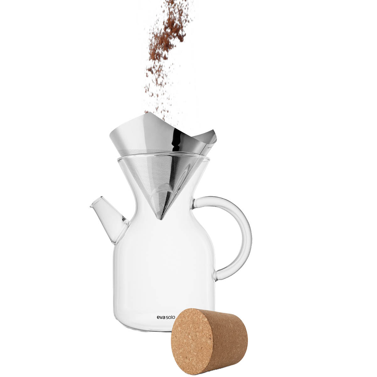 Pour Over Kaffebryggare 1 L Transparent