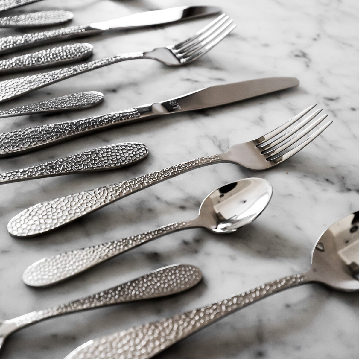 Bestickset 16-delar Gråfot Silver