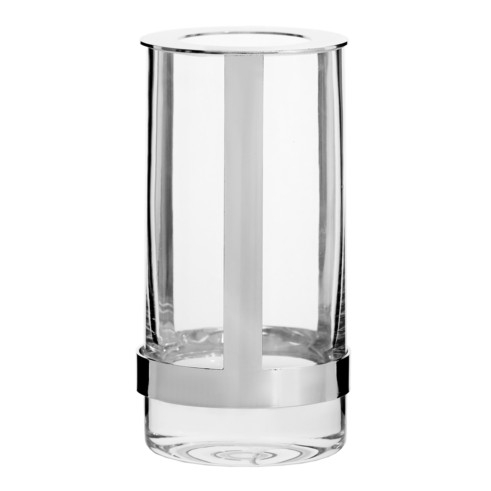 Hold Vas justerbar 15x8 cm Silver