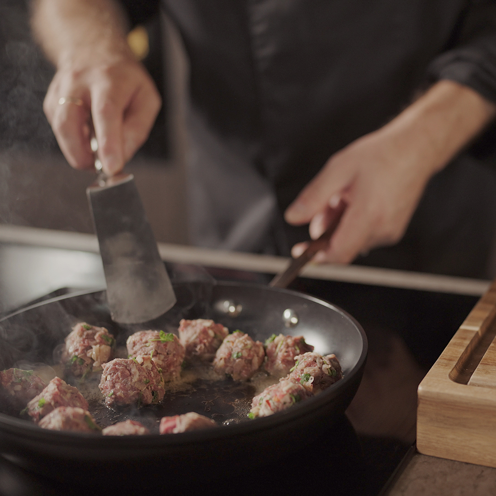 Black Copper Stekpanna 28 cm Svart