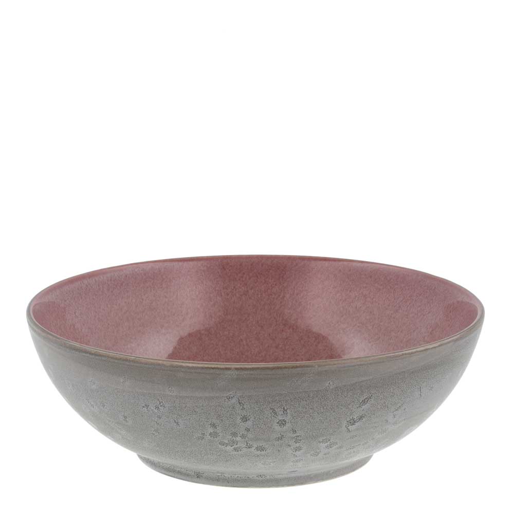 Salladsskål 24 cm Grå/Rosa