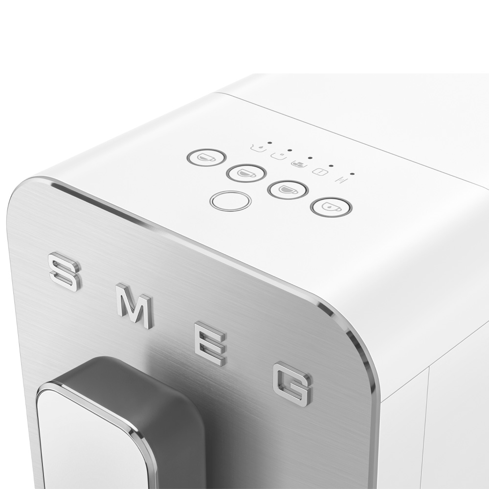 Smeg Helautomatisk Kaffemaskin Matt Vit