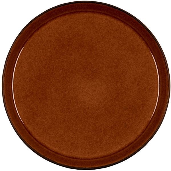 Tallrik Gastro 27 cm Svart/Bärnsten