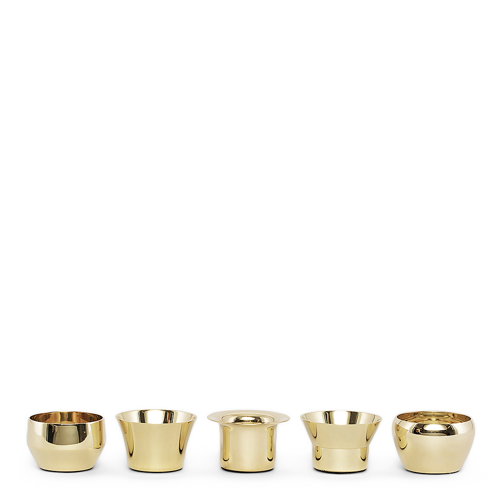 Kin Ljuslykta 5-pack Mässing