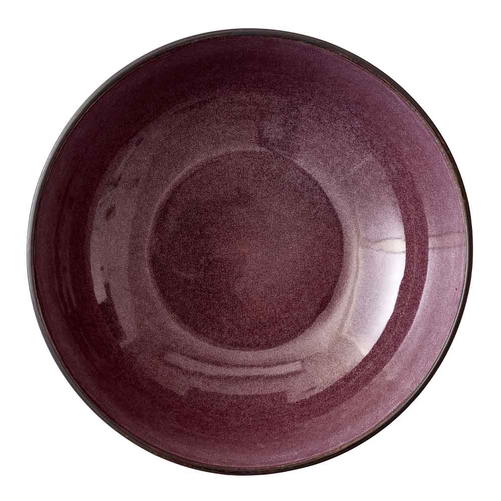 Salladsskål 30 cm Svart/Lila