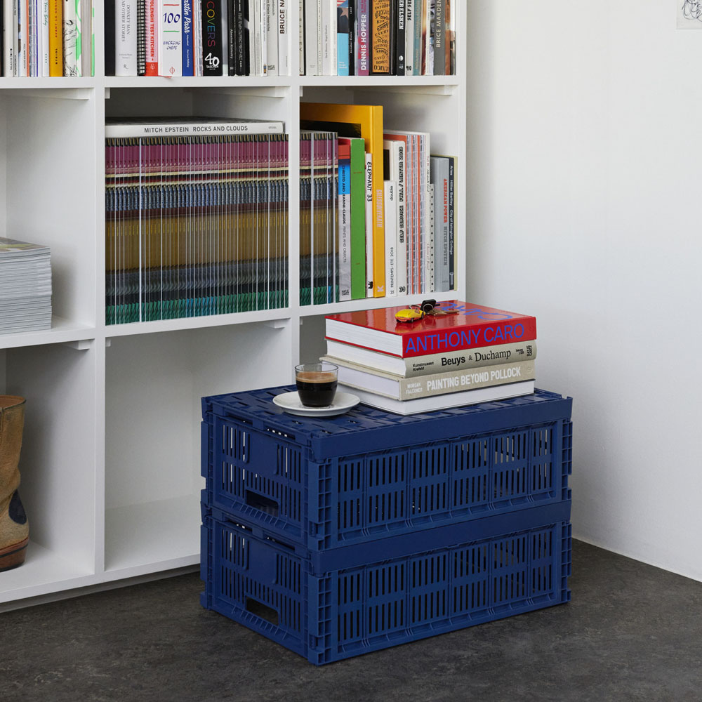 Colour Crate Förvaringslåda L Dark Blue