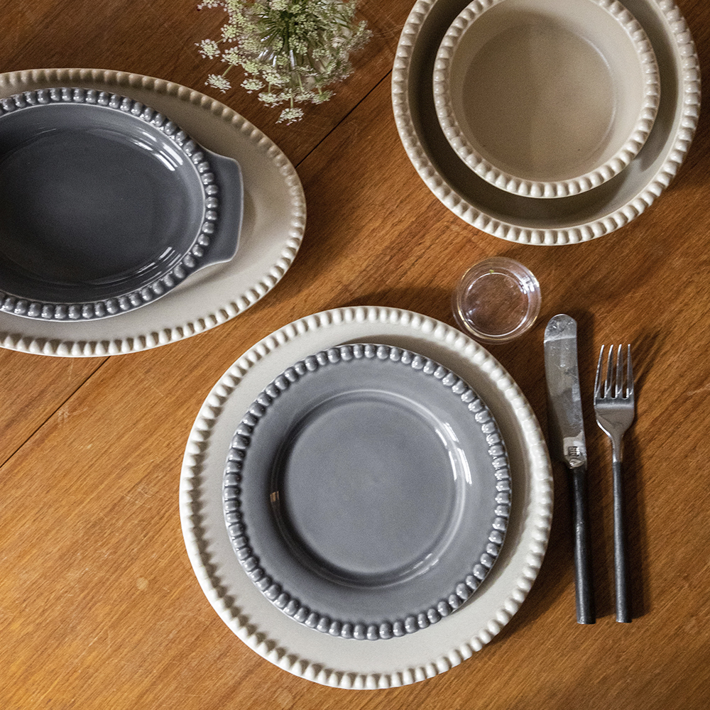 Daria Serveringsskål 35 cm Clean Grey