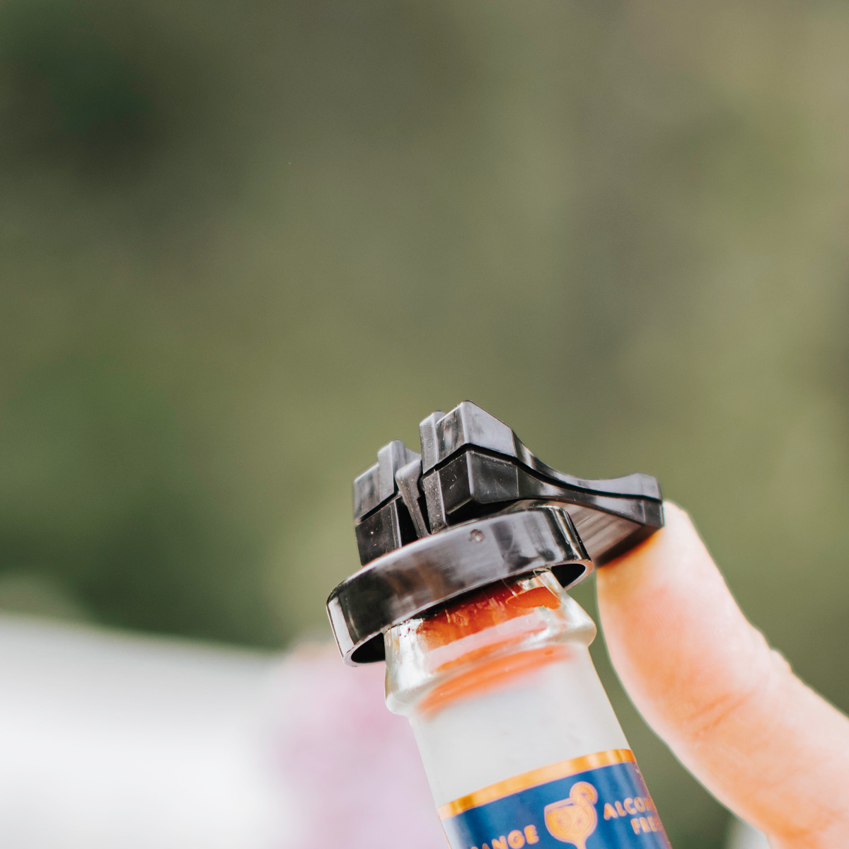 Flaskförslutare 2-pack Svart