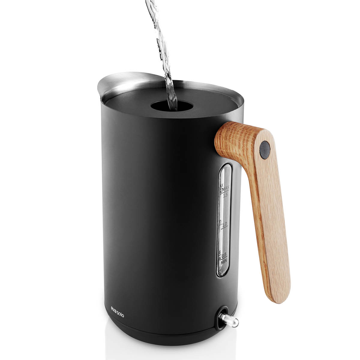 Nordic Kitchen Vattenkokare 1,5 L Svart