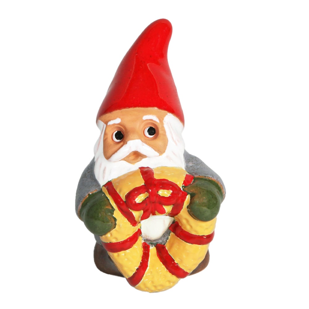 Microtomte med julkrans 7 cm