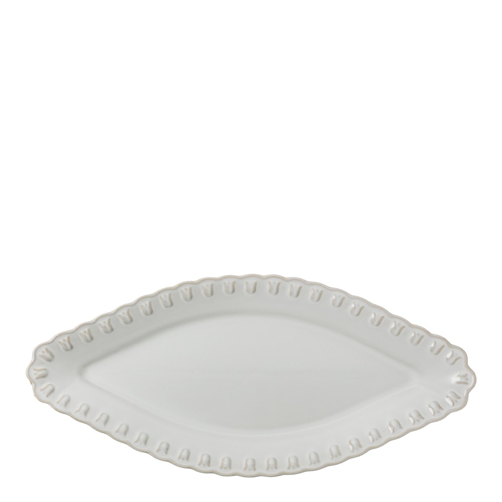 Tulipa Ovalt Fat 45 cm Vit