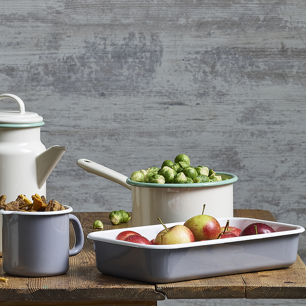 Ugnsform 31x20 cm Grå