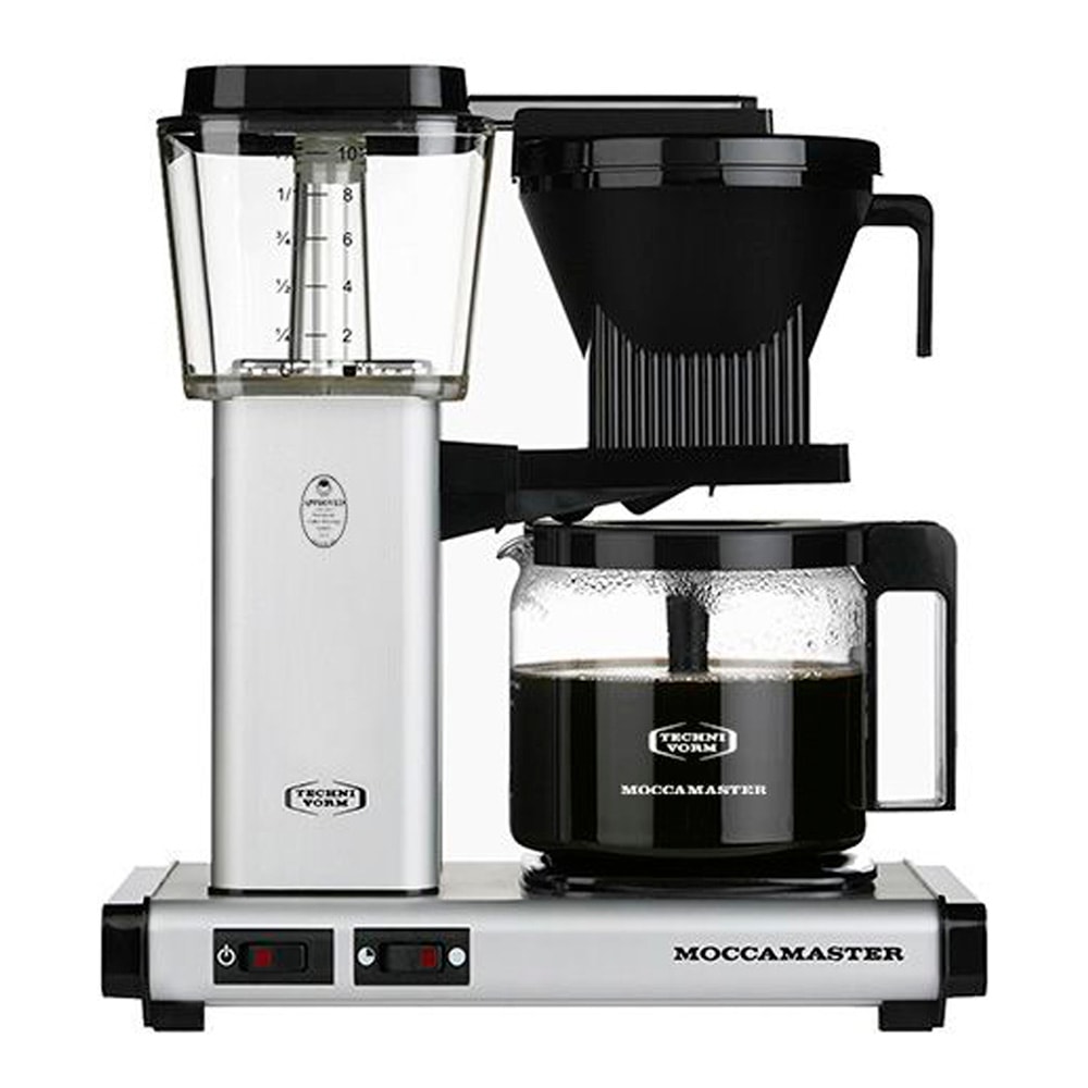Moccamaster Automatic Kaffebryggare Matt Silver