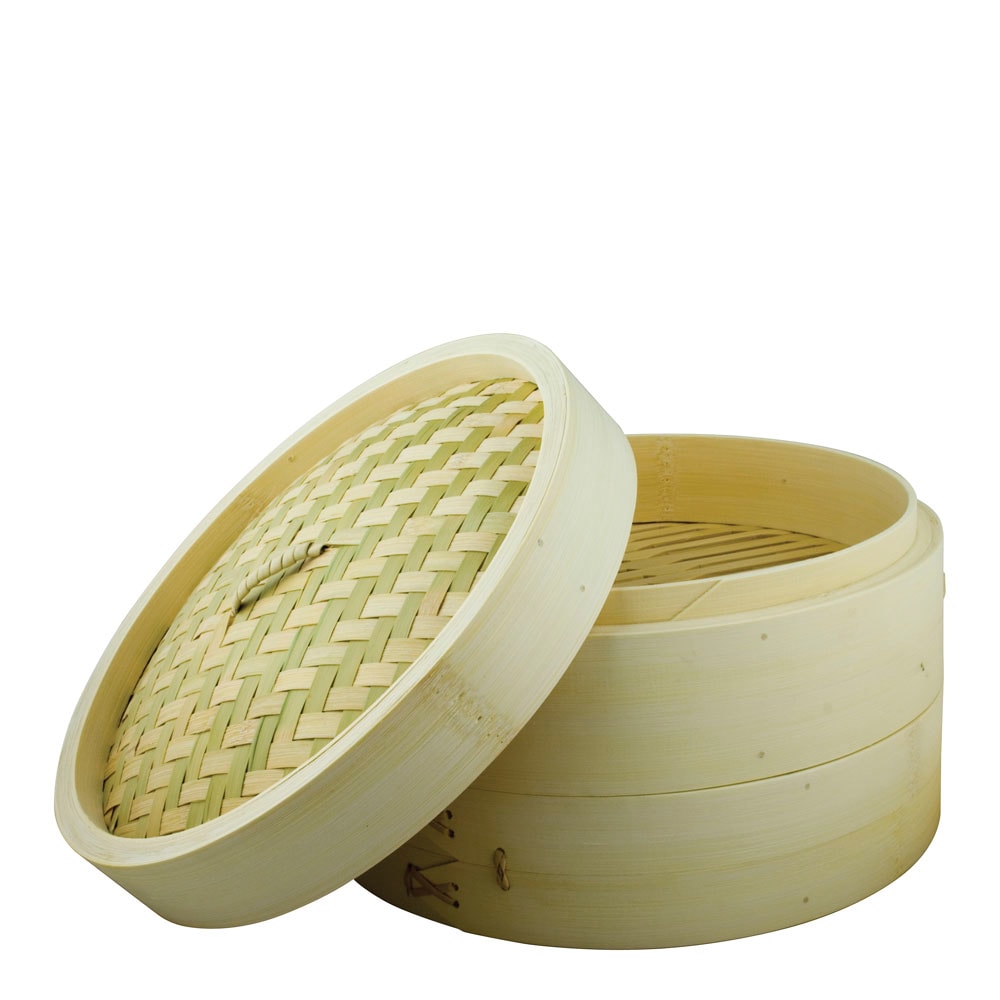 School of Wok Ångkokare 25 cm Bambu