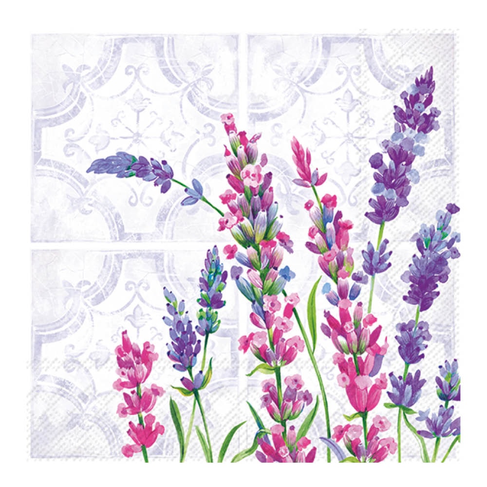 Servett 33x33cm 20-pack  Lavender