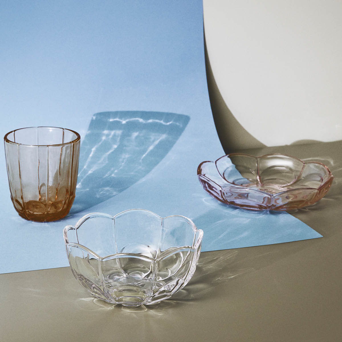 Lily Skål 13 cm 2-pack Klar