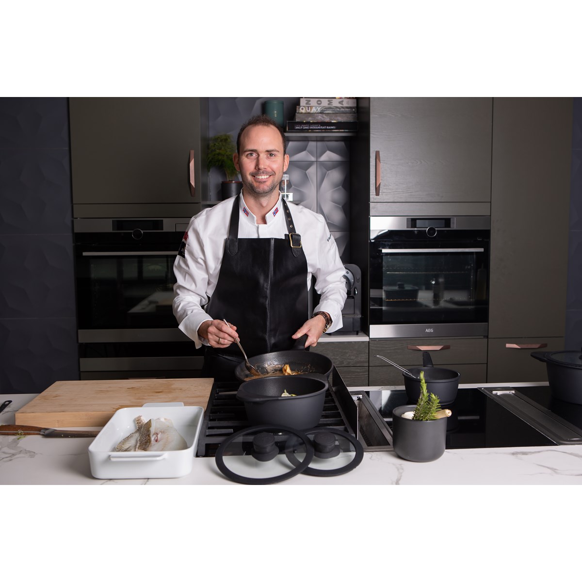 Gryta Aluminium 4,4L Svart