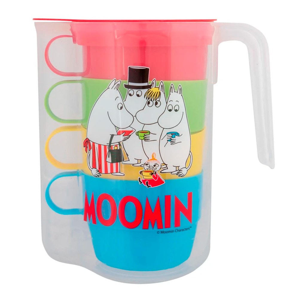 Moomin by Martinex Mumin Picknick Kanna och Mugg 4 delar