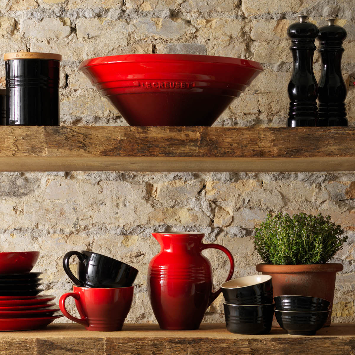 Degskål 4,7L cerise