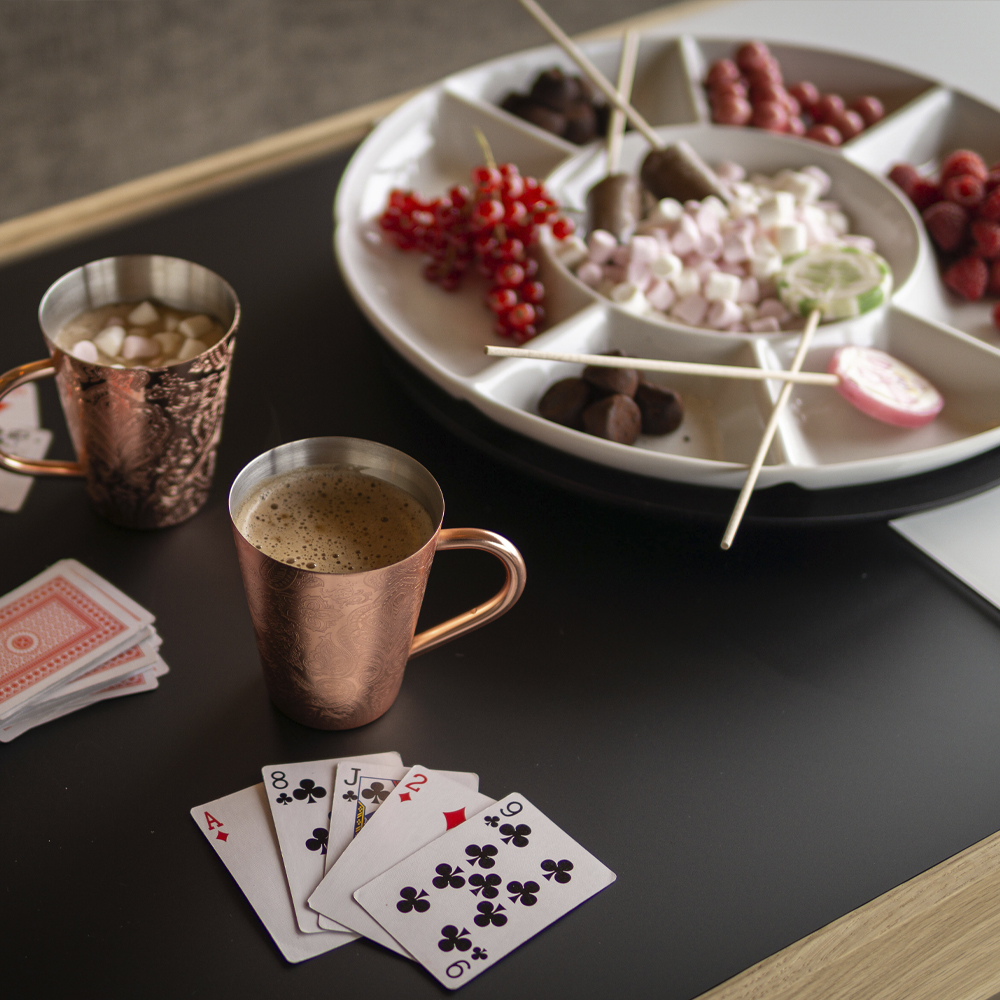 Daily Use Snack- och Tapasfat 37,5 cm Vit/Svart