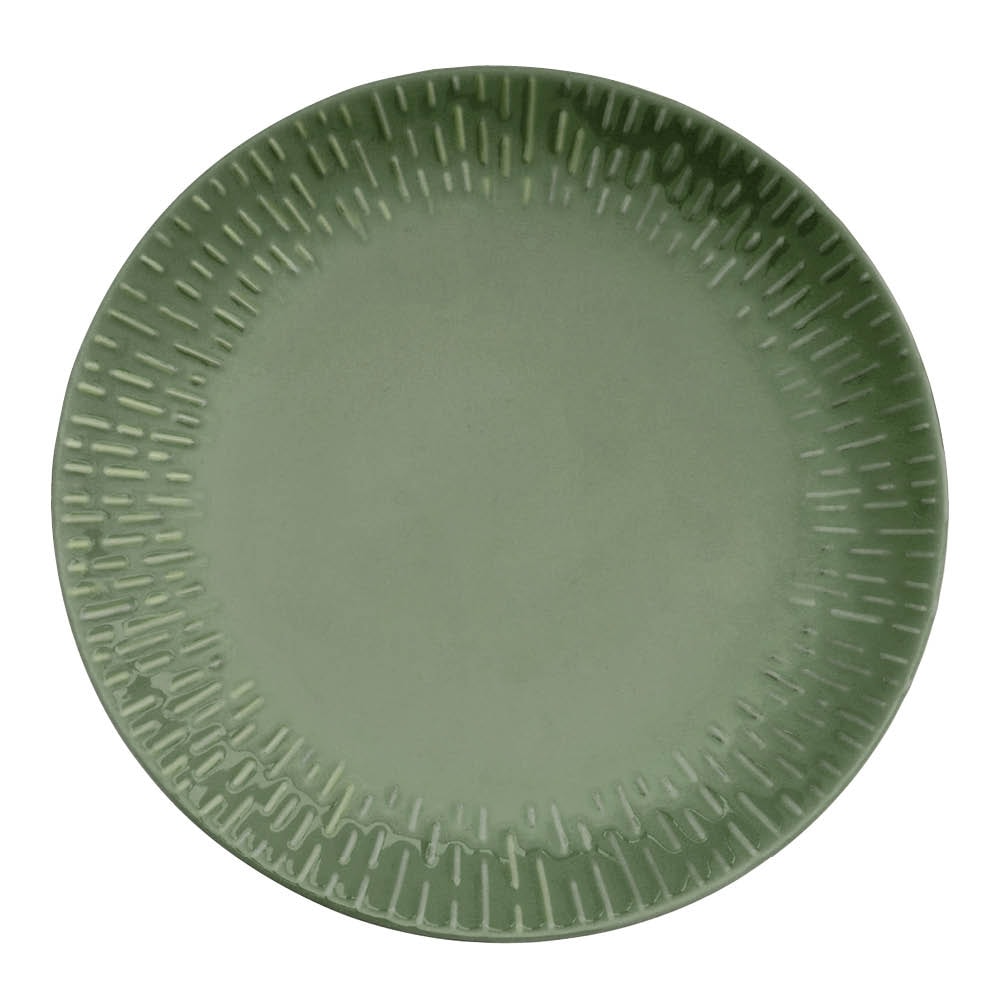 Confetti Tallrik 27 cm Oliv