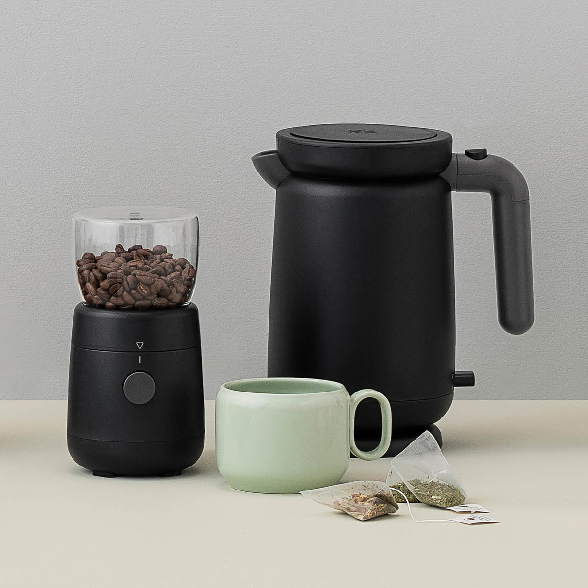 Foodie Kaffekvarn elektrisk Svart