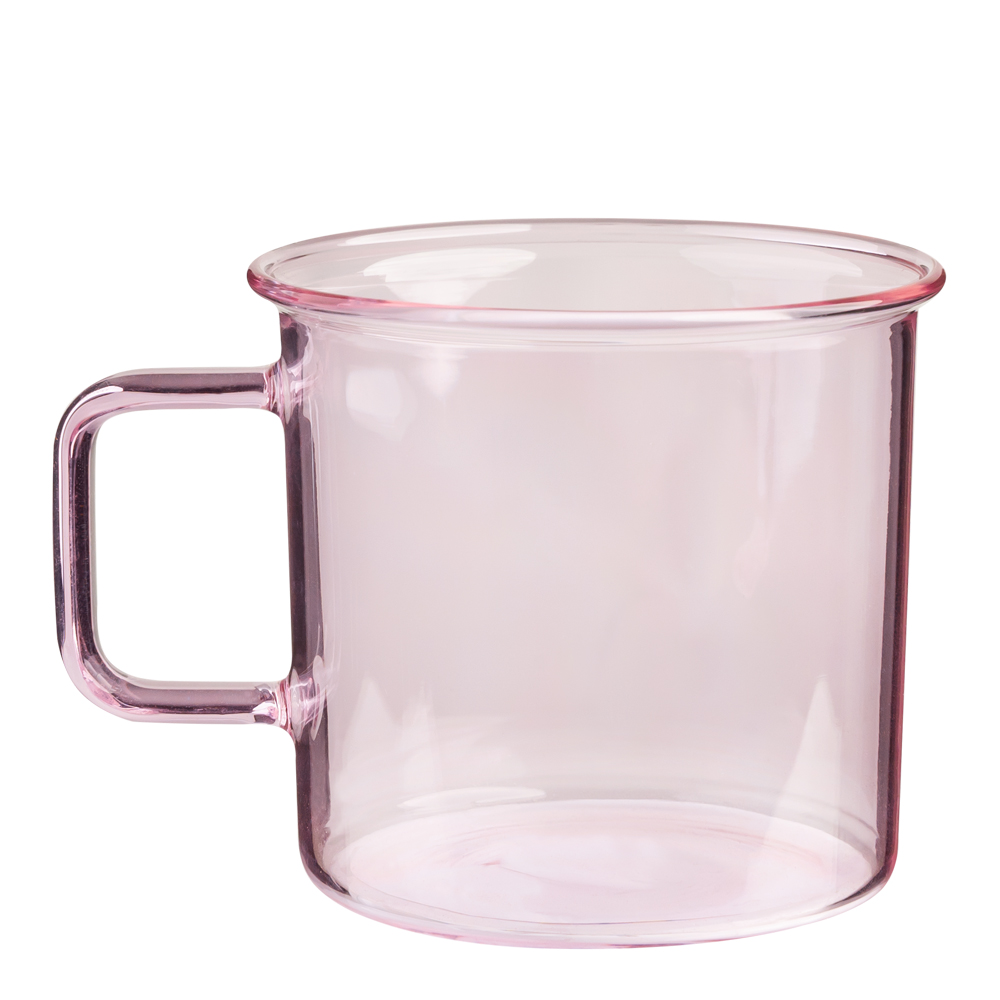 The Mug Glasmugg 3,5 dl Rosa