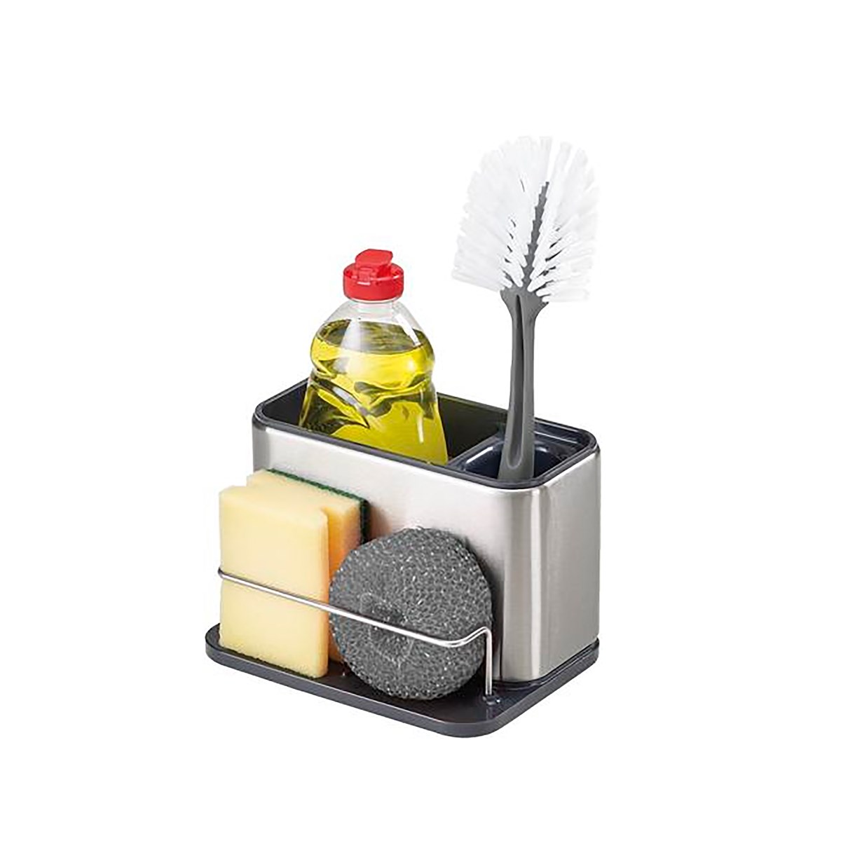 Caddy Diskställ Rostfri/Svart