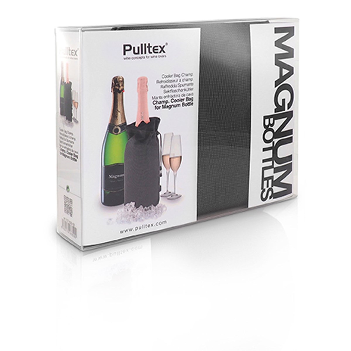 Champagnekylare Magnum Grå