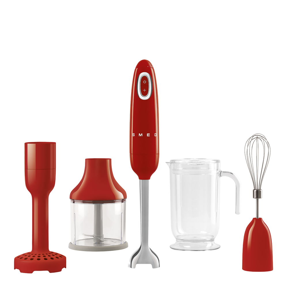 Smeg 50?s Style Stavmixer 700 watt Röd