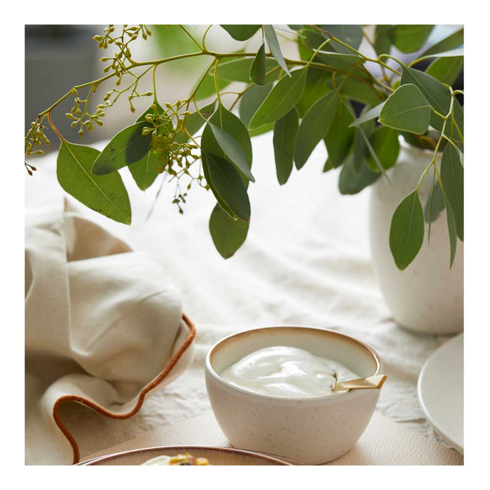 Bitz Skål Stengods 10 cm Gräddvit