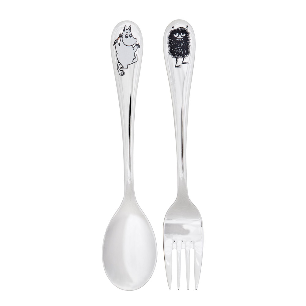 Bestickset Mumin 2-pack Mumintrollet och Stinky