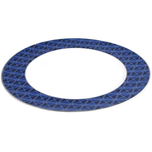 Tokyo Origami Tallrik 32 cm Vit/Blå