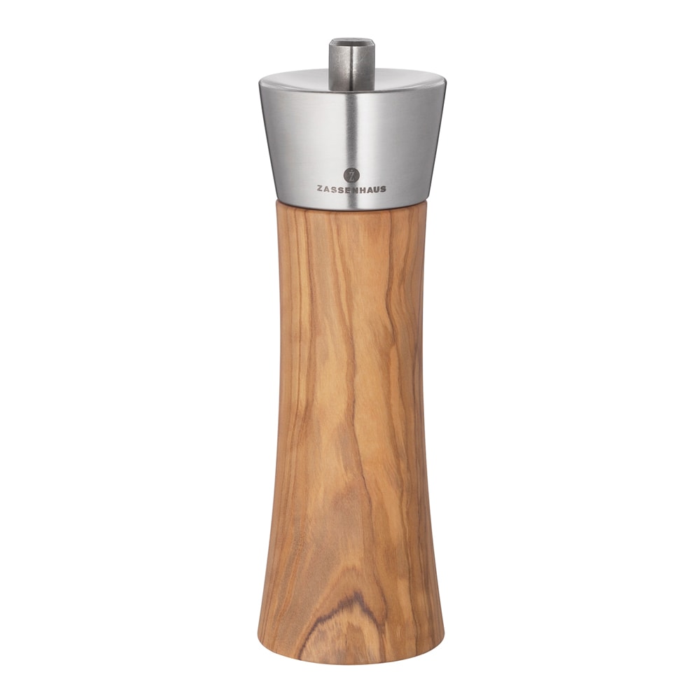 Augsburg Pepparkvarn 18 cm Rostfri/Olivträ