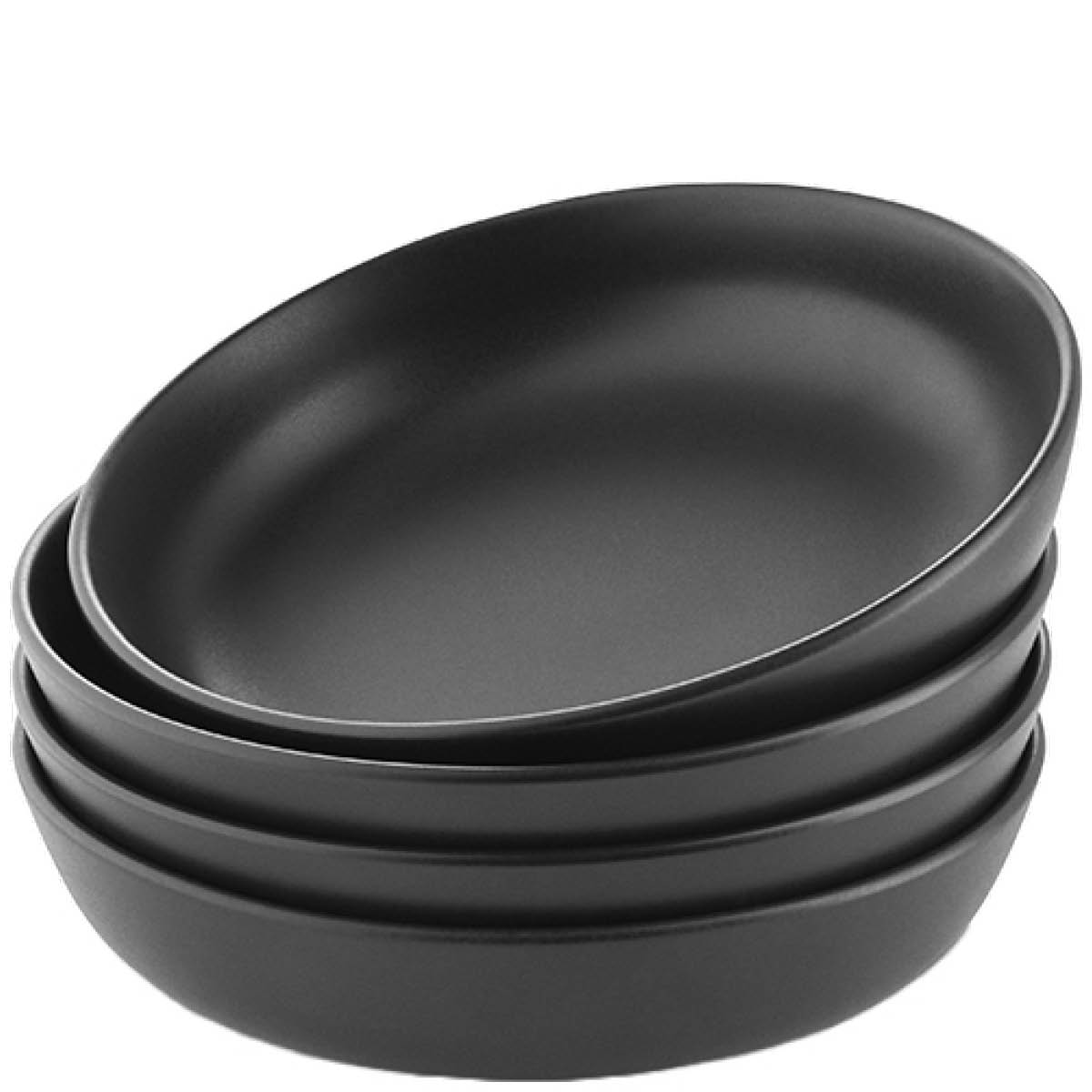 Nordic Kitchen Tallrik djup 20 cm Svart