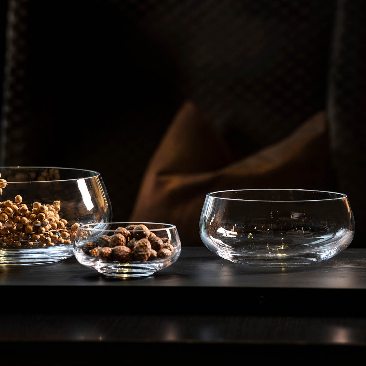 Rocks Skål 20 cm Klar