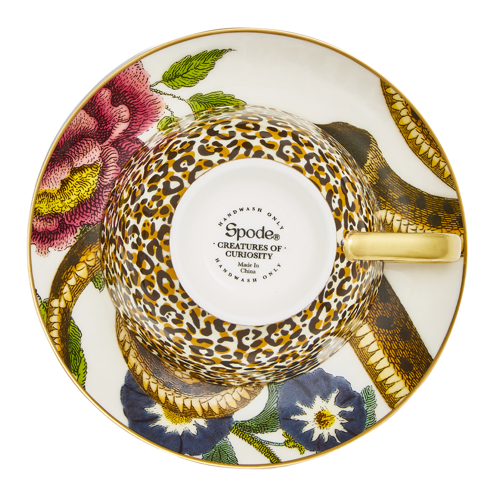 Creatures of Curiosity Tekopp med fat 20 cl White/Leo