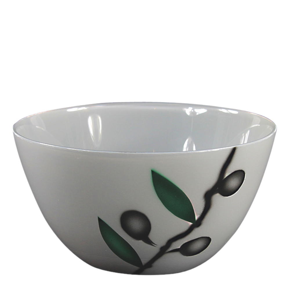 Olivia Skål 17 cm Grå