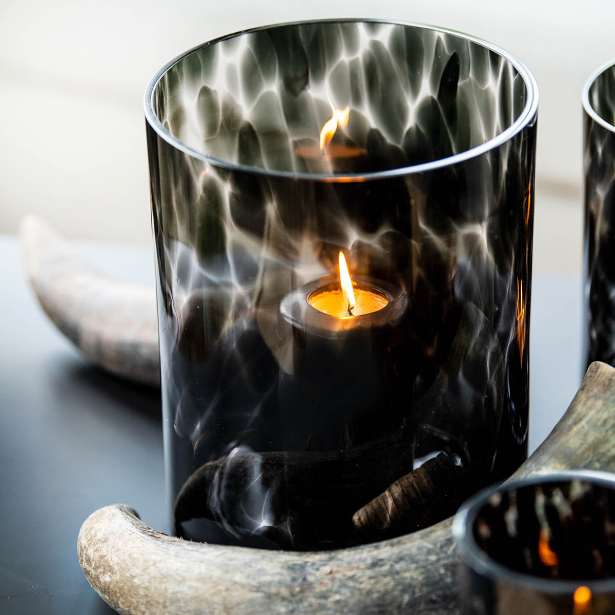 Savanna Lykta 10x14 cm Svart