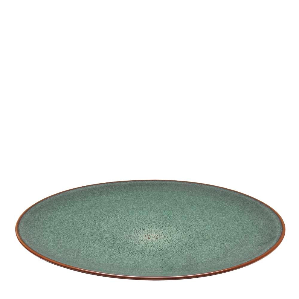 Tallrik 26 cm Mes Mörkgrön