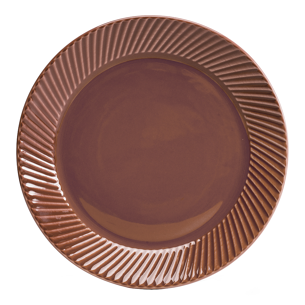 Coffee & More Assiett 20 cm Terrakotta