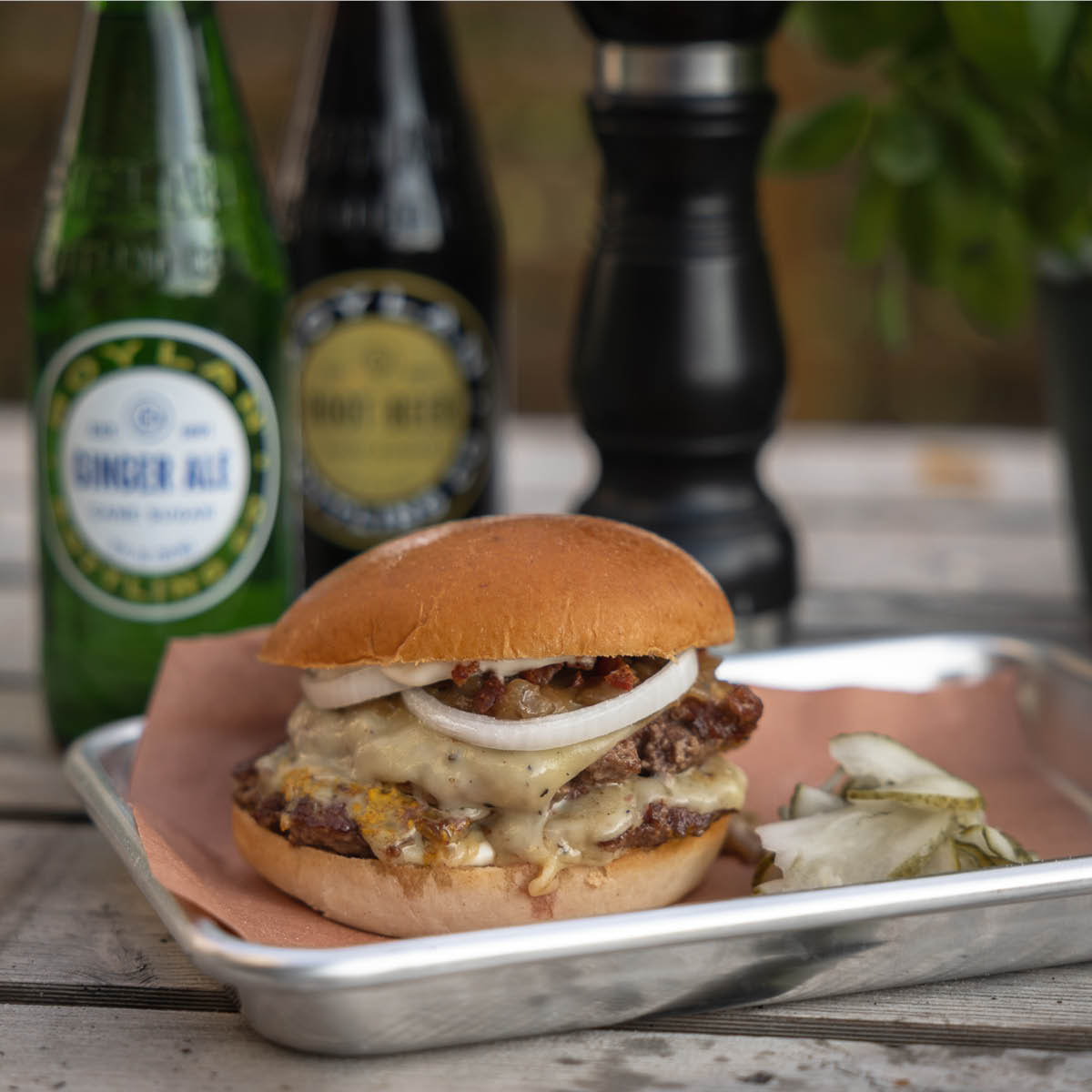 BBQ Bricka Aluminium Small