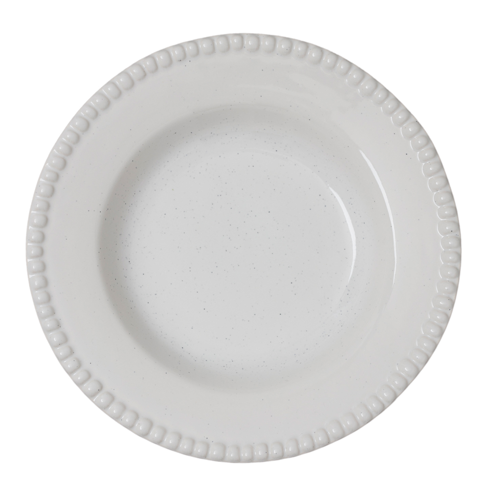 Daria Tallrik Djup 26 cm Cotton white