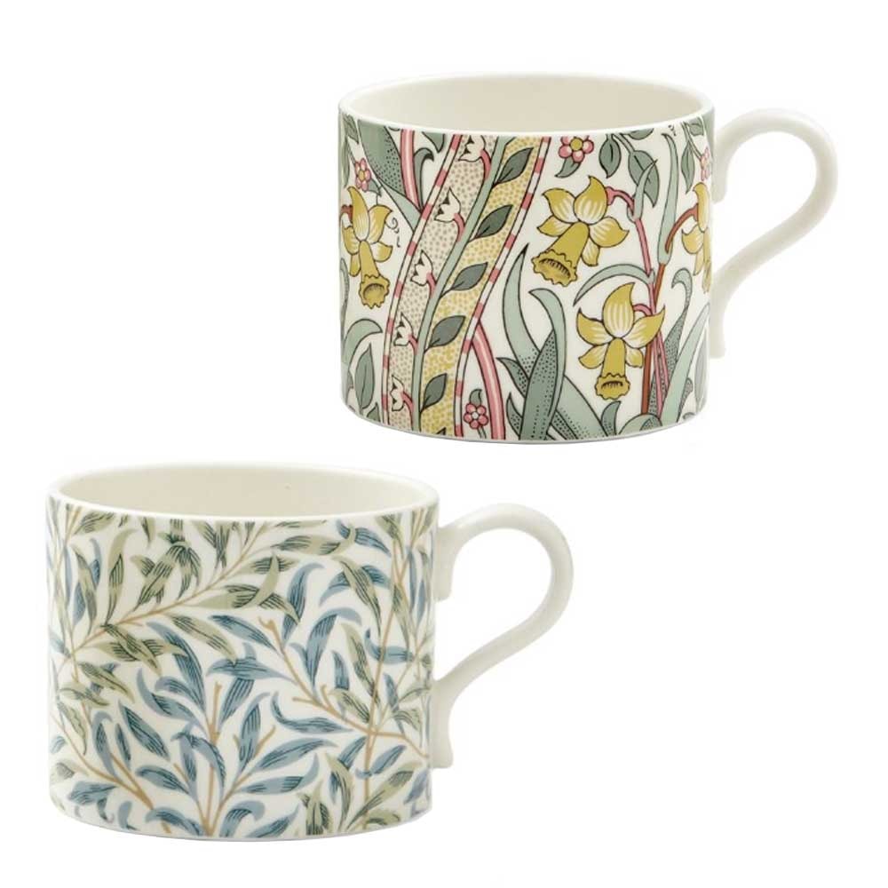 Pure Morris Mugg 2-pack Daffodil & Willow Bough