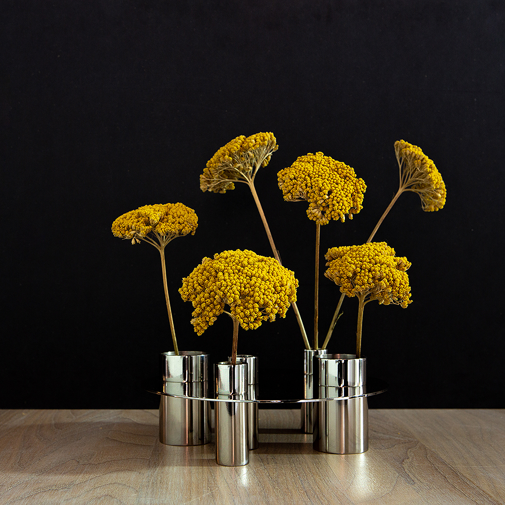 Awa Vas/Ljusstake 20x7,5 cm Rostfri