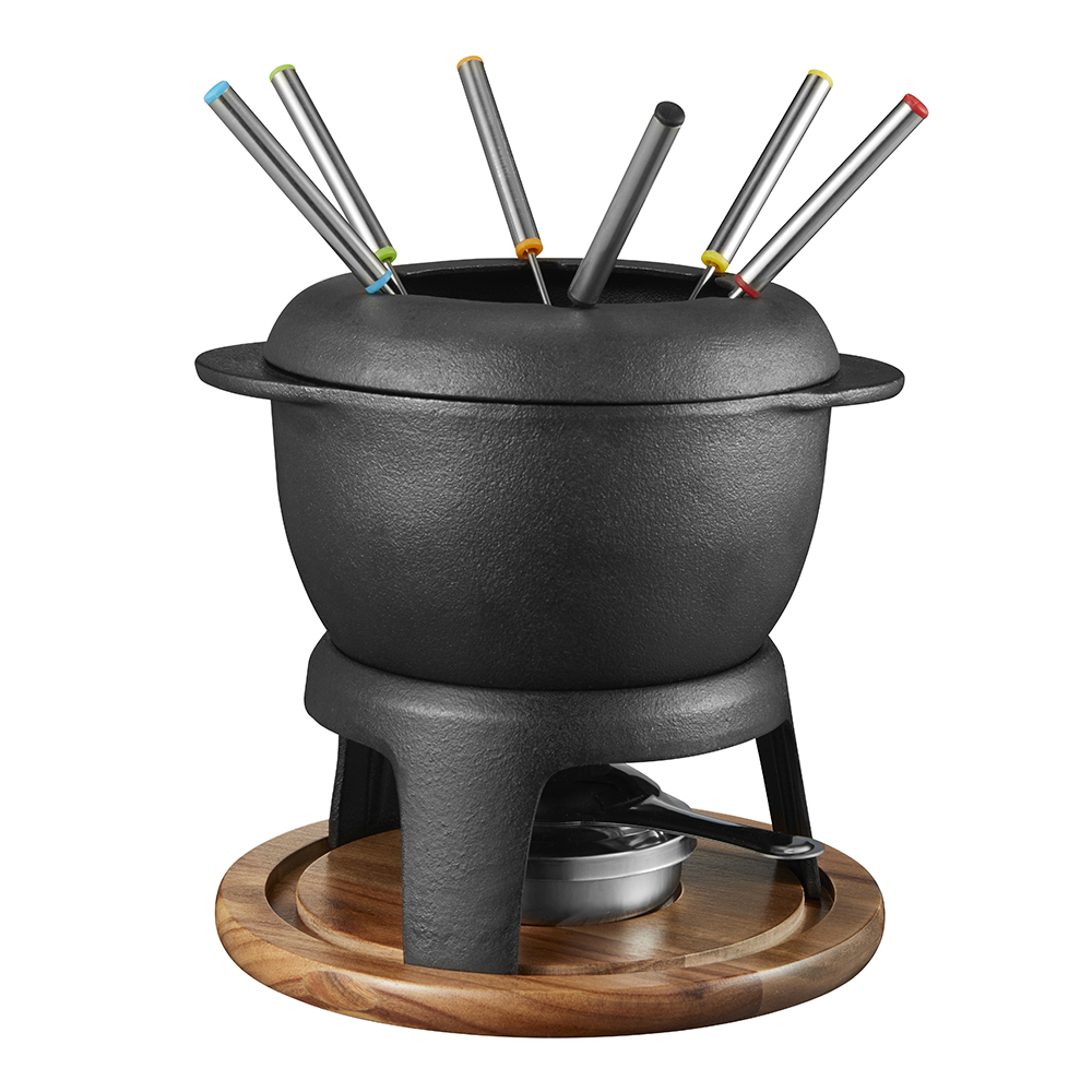 Fonda Fonduegryta Gjutjärn Svart