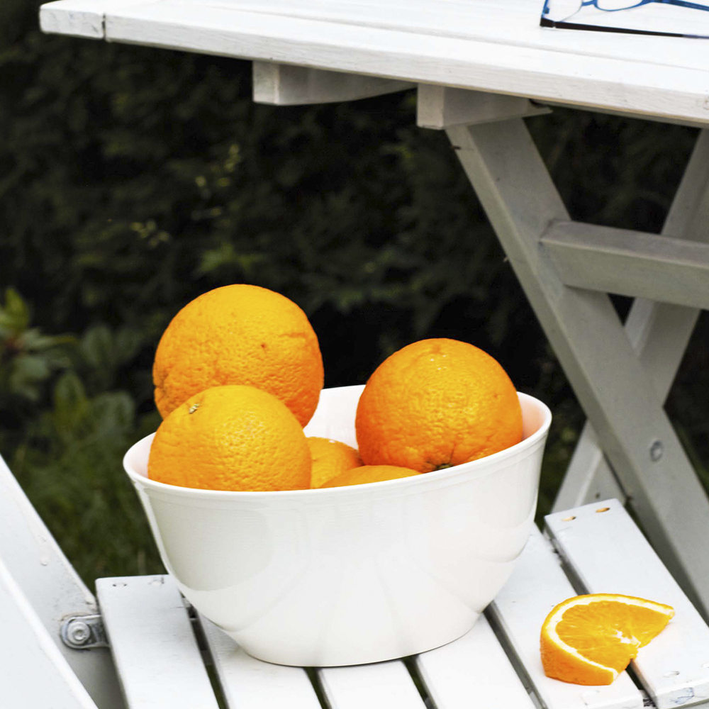 Rhythm Skål 22,5 cm Vit