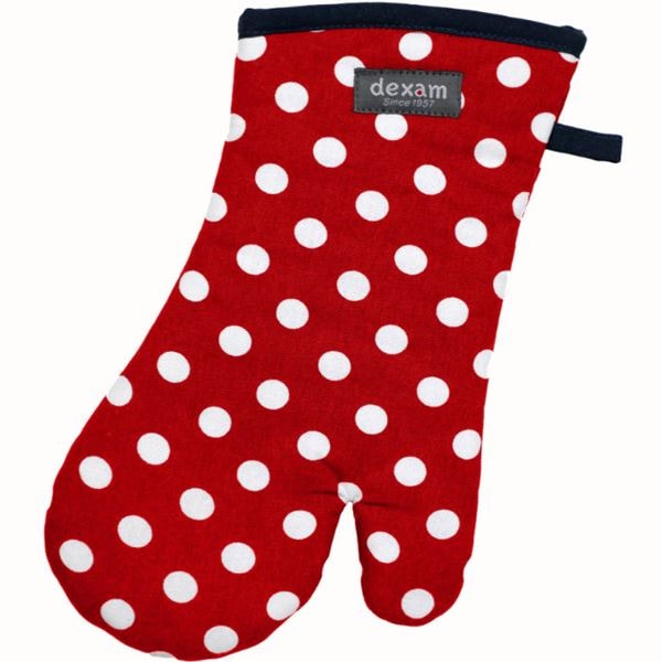 Polka Ugnsvante Röd