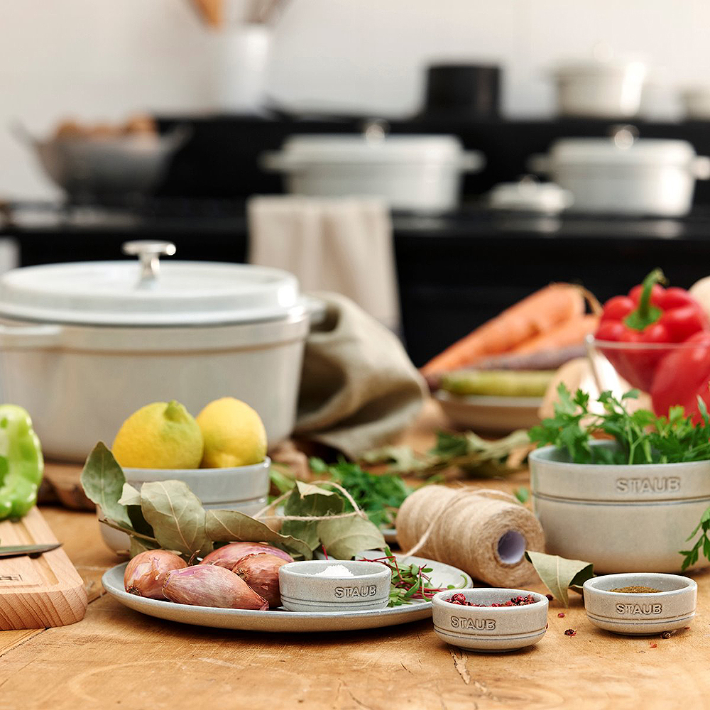 Gryta 5,2 L rund White Truffle