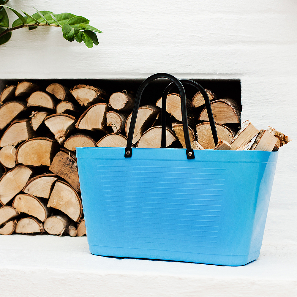 Väska Plast Stor Turkos